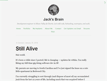 Tablet Screenshot of jacksbrain.com